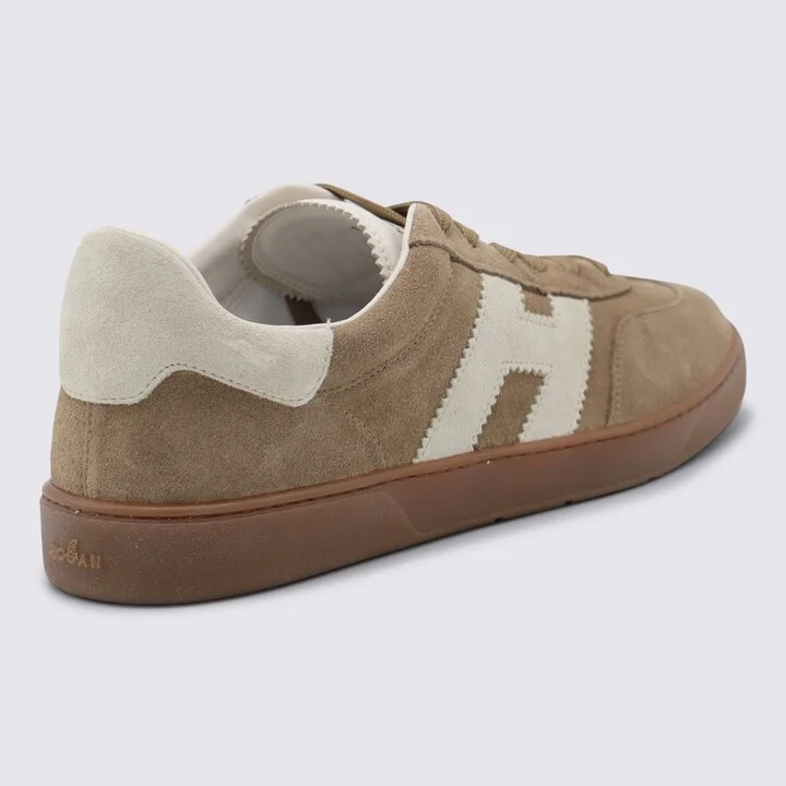 Hogan Beige And White Sneakers - Image 3