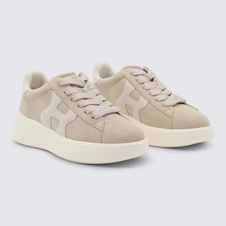Hogan Beige Sneakers - Image 2