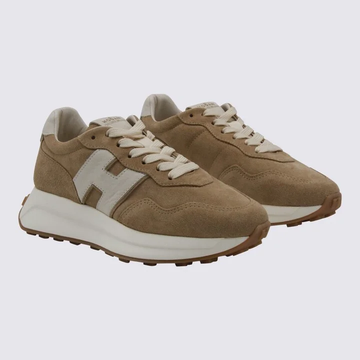 Hogan Beige Sneakers - Image 2