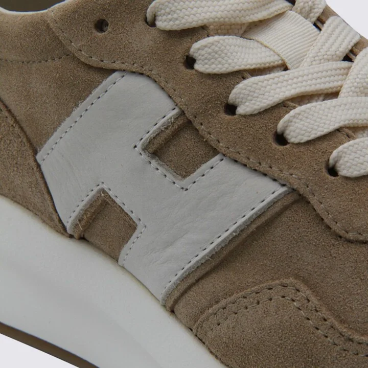Hogan Beige Sneakers - Image 4