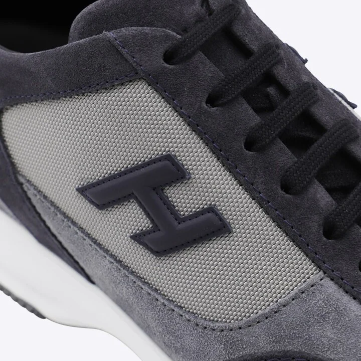Hogan Black And Dark Blue Sneakers - Image 4