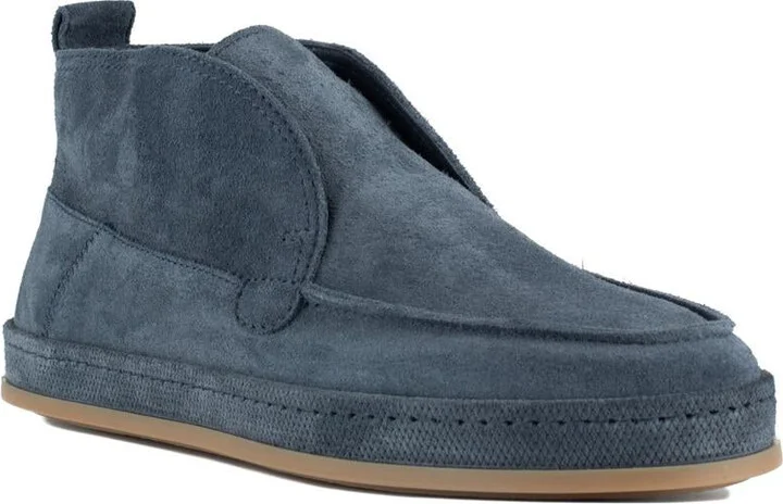 Hogan Blue H683 Slip-On Boots - Image 3