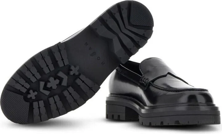 Hogan Brushed Finish Loafers Shoes - Image 5