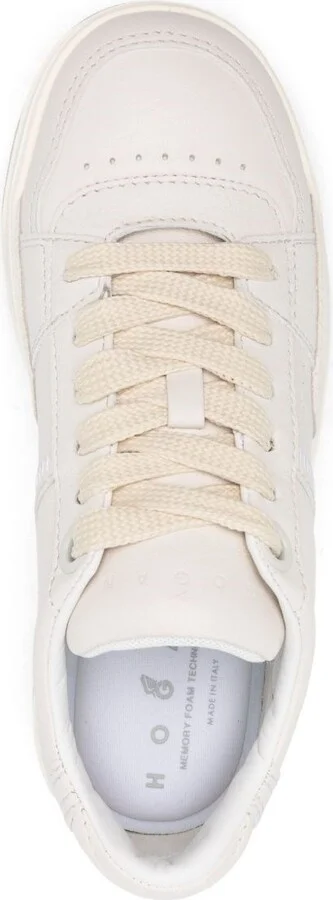 Hogan Chamallow Leather Sneakers - Image 2