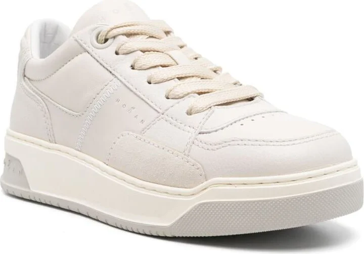 Hogan Chamallow Leather Sneakers - Image 4