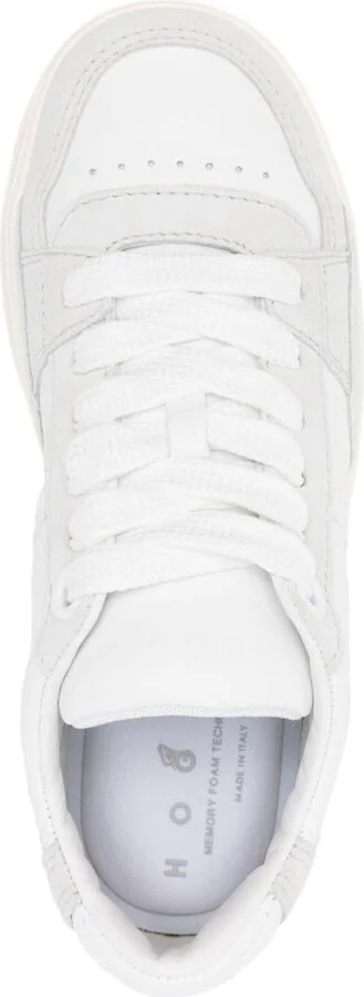 Hogan Chamallow Nappa And Suede Sneakers Shoes - Image 4