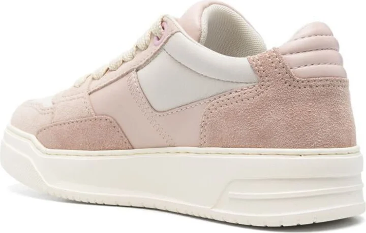 Hogan Chamallow Nappa And Suede Sneakers Shoes - Image 3
