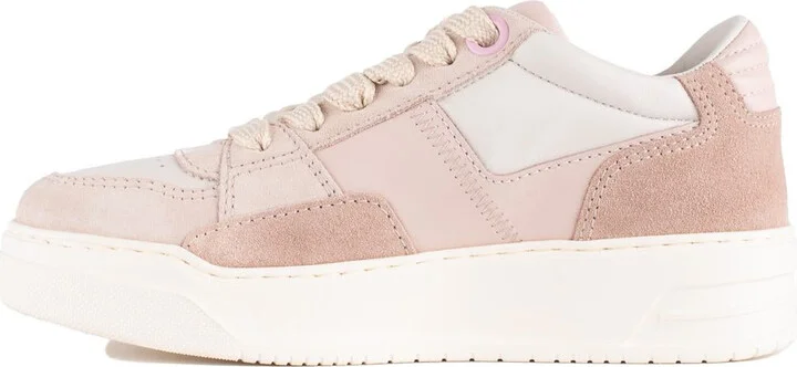 Hogan Chamallow Suede Pink Sneakers - Image 2