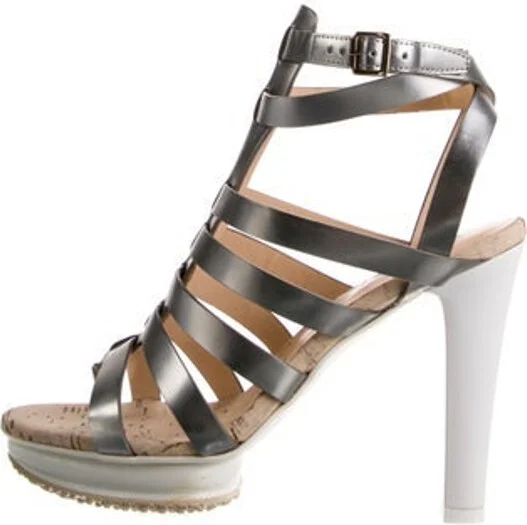 Animal Print, Metallic, Silver