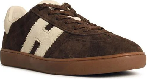 Hogan 'Cool' Brown Suede Sneakers - Image 2