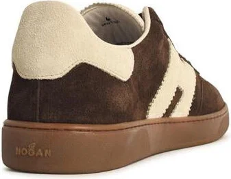 Hogan 'Cool' Brown Suede Sneakers - Image 3