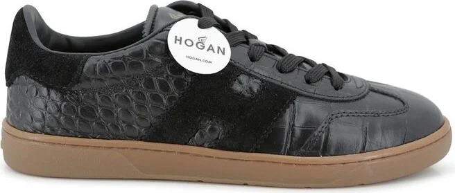 Hogan Cool Embossed Lace-Up Sneakers