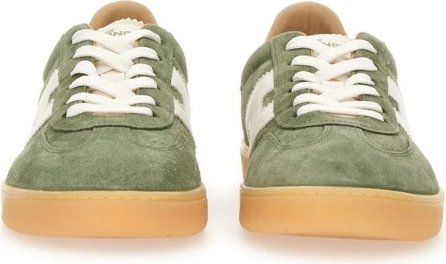 Hogan 'Cool' Green Suede Sneakers - Image 3