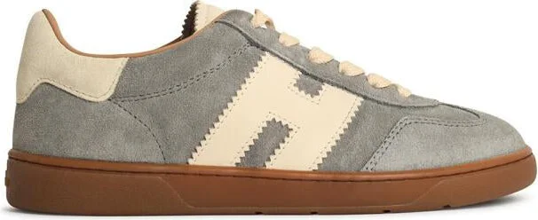 Hogan 'Cool' Grey Suede Sneakers