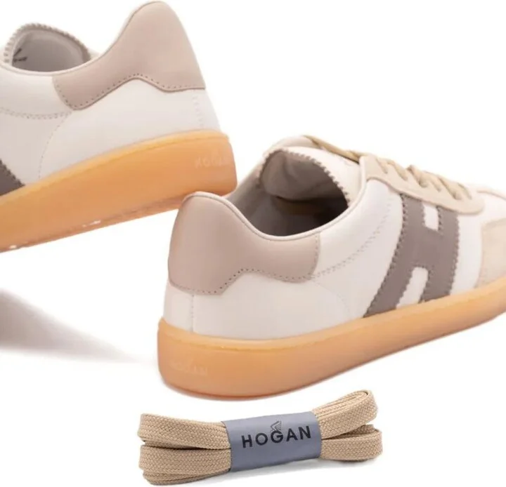 Hogan Cool Smooth And Suede Leather Sneakers Shoes - Image 2