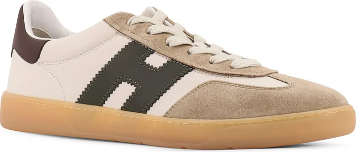 Hogan Cool Suede And Leather Low-top Sneakers - Image 2
