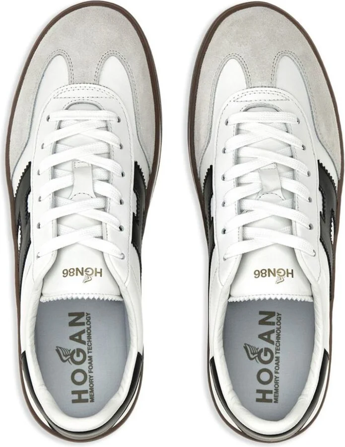 Hogan Cool Suede And Smooth Leather Sneakers Shoes - Image 6