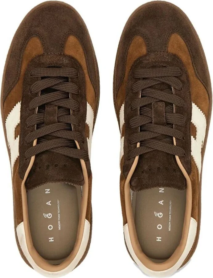 Hogan Cool Suede Lightweight Maxi Sole Sneakers Shoes - Image 3