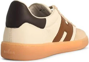 Hogan 'Cool' White Leather Sneakers - Image 3