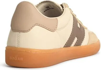 Hogan 'Cool' White Leather Sneakers - Image 3