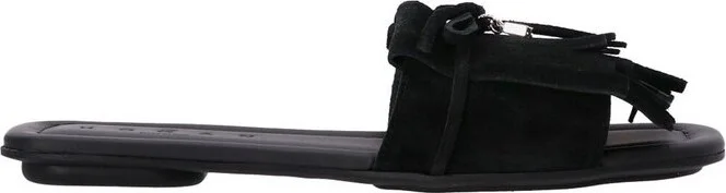 Hogan Fringed Sandals