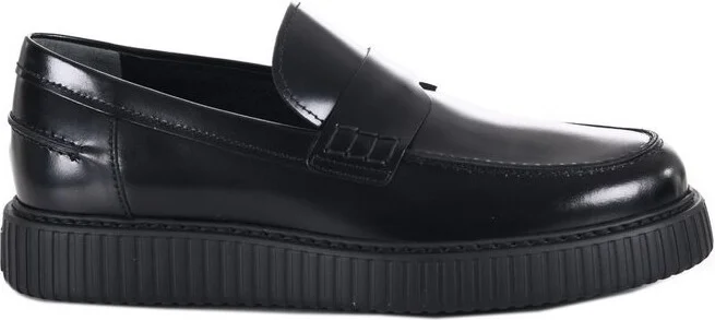 Hogan Front Mask Flat Shoes