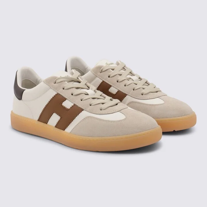 Hogan Grey And White Sneakers - Image 2