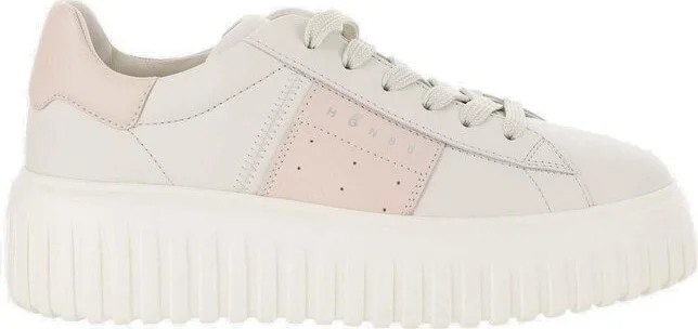 Hogan H-Stripe Logo Printed Sneakers