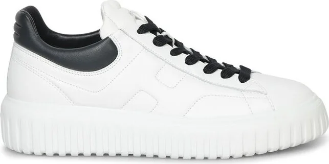 Hogan H-Stripes Lace-Up Sneakers
