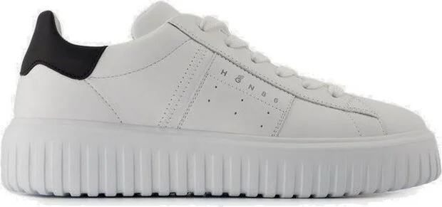 Hogan H-Stripes Lace-Up Sneakers