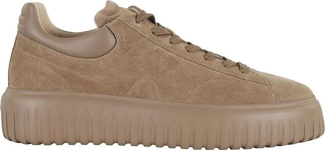 Hogan H-Stripes Lace-Up Sneakers