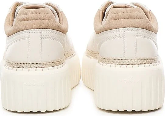 Hogan H-Stripes Leather Sneakers - Image 6