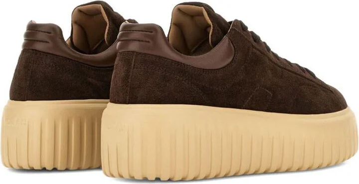 Hogan H-Stripes Leather Sneakers - Image 5