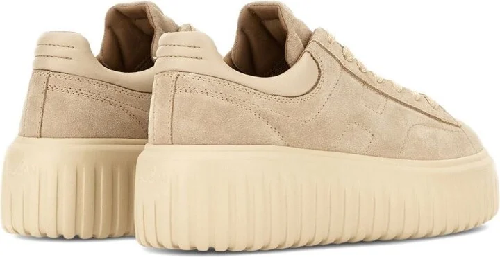Hogan H-Stripes Leather Sneakers - Image 2