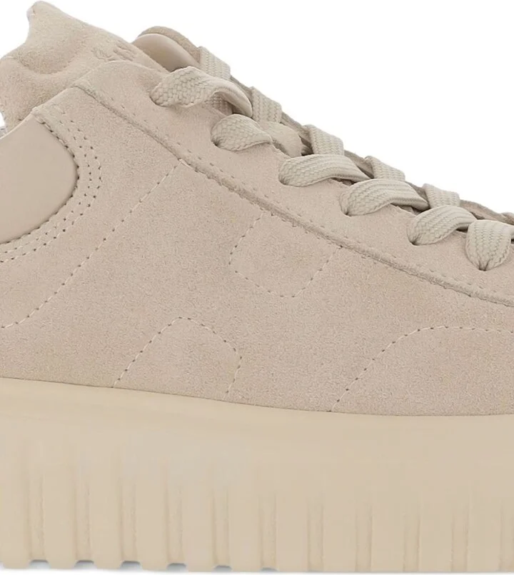 Hogan H-Stripes Leather Sneakers - Image 5