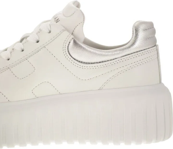 Hogan H-Stripes Leather Trainers - Image 7