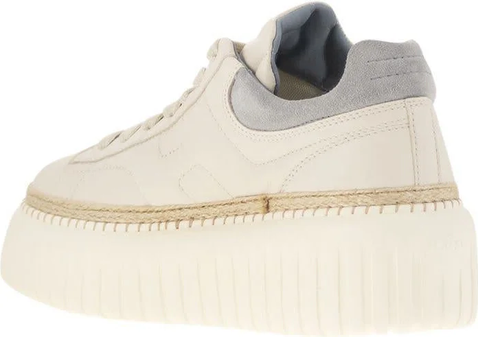 Hogan H-Stripes - Leather Trainers - Image 3