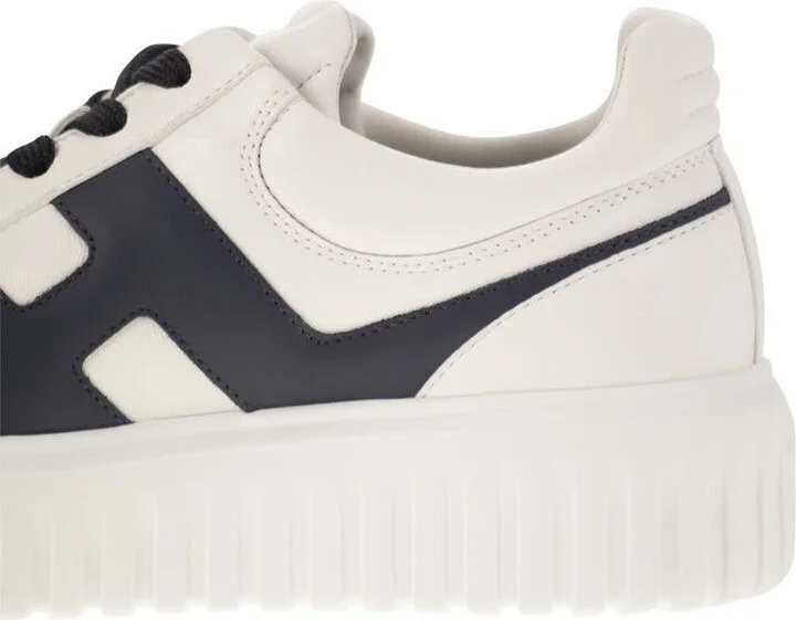 Hogan H-Stripes - Leather Trainers With Side H - Image 7