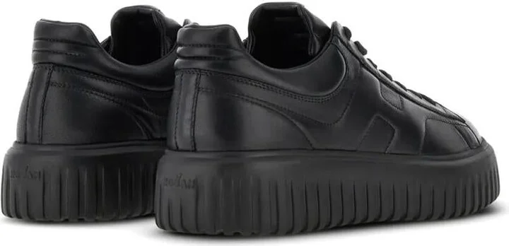 Hogan H-Stripes Nappa Leather Sneakers Shoes - Image 3