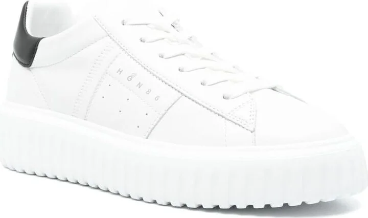 Hogan H-Stripes Nappa Leather Sneakers Shoes