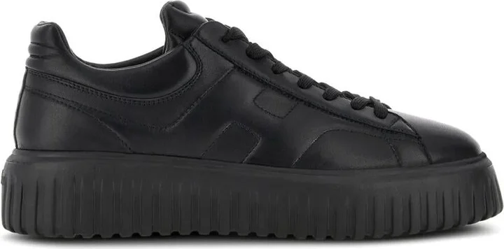 Hogan H-Stripes Nappa Leather Sneakers Shoes