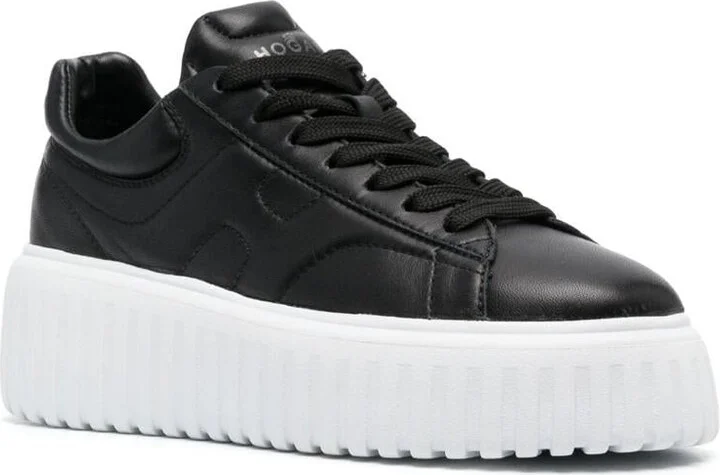 Hogan H-Stripes Nappa Sneakers Shoes - Image 3