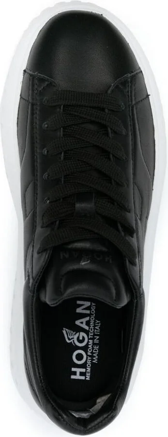 Hogan H-Stripes Nappa Sneakers Shoes - Image 4