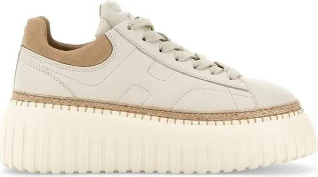 Hogan H-Stripes Platform Low-Top Sneakers