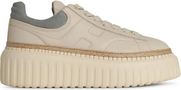Hogan H-Stripes Platform Low-Top Sneakers