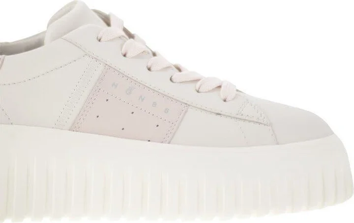 Hogan H-Stripes Trainers With Side Band - Image 6