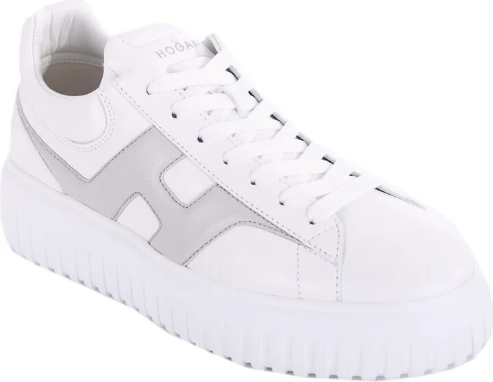 Hogan H-Stripes Two-Tone Sneakers Shoes