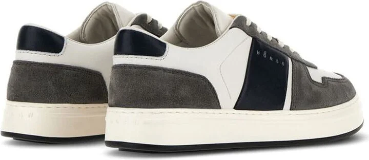 Hogan H-Tv Smooth And Suede Leather Sneakers Shoes - Image 2