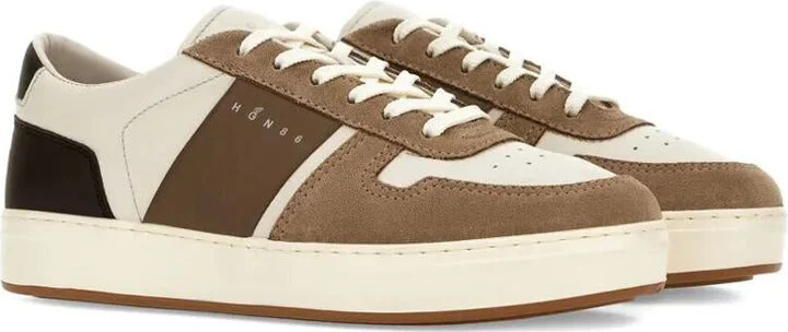 Hogan H-Tv Suede And Nappa Leather Sneakers Shoes - Image 2