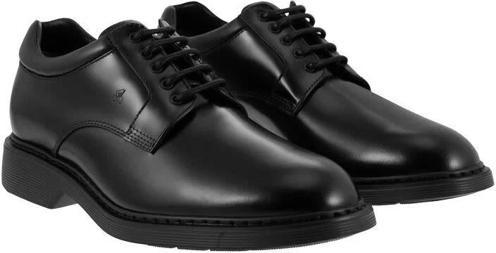 Hogan H576 - Derby Lace-Ups With Rubber Bottom - Image 4